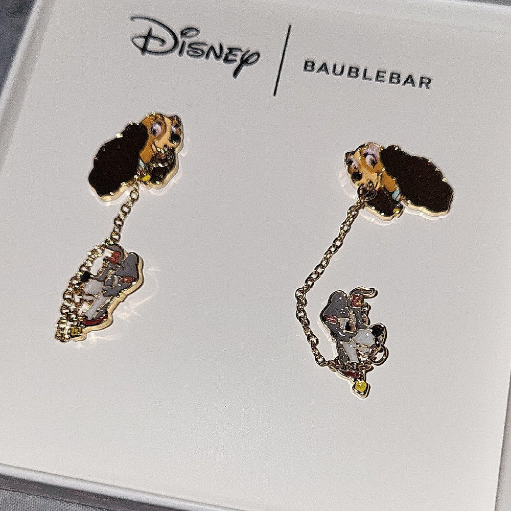 Disney BaubleBar Lady and the Tramp Earrings